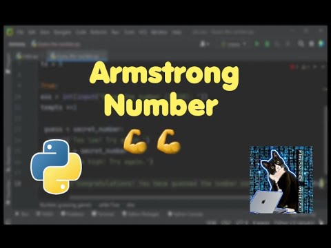 Checking for Armstrong Number - In Python
