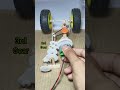 How do the rear gears and front gears work in a car #project #dcmotor #tech