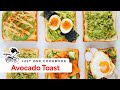 How to Make Avocado Toast (Recipe) アボカドトーストの作り方 (レシピ)