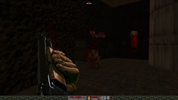 Gameplay Brutal Doom v21 RC4 on GZDoom 3.7.1 MAP01: Entryway