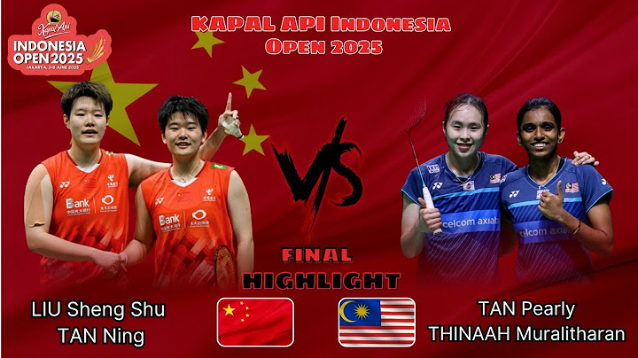 FINAL Showdown! LIU Sheng Shu/ TAN Ning (CHN) vs. TAN Pearly/ THINAAH (MAS) | Indonesia Open 2025