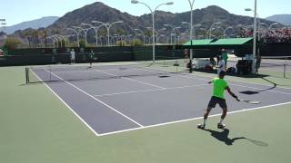 Federer Practice 3 13 17 Indian Wells