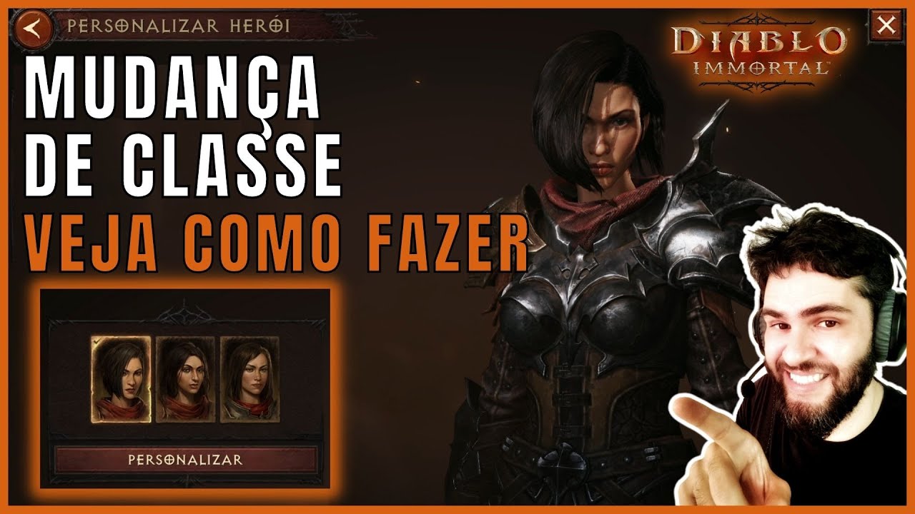 Diablo Immortal: Nova atualização adiciona opção para trocar de classe