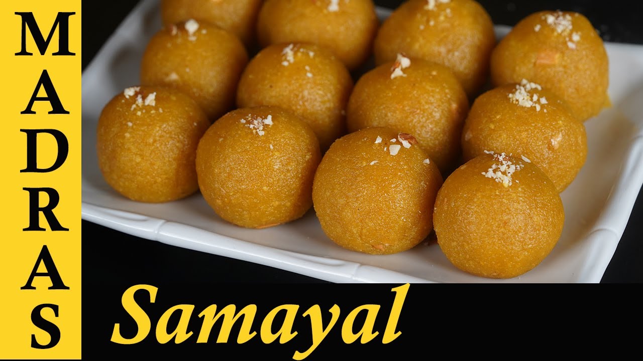 ⁣Kadalaiparuppu Mothichoor Ladoo Recipe in Tamil | Channa Dal Laddu Recipe in Tamil
