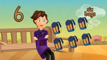 Crescent Math Nursery Primer 2 number 6 Tutorial.