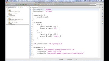 Adding Spock to Eclipse using Gradle