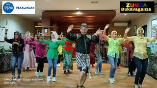 TUL JAENAK HIP HOP JAWA II CHOREO BY ZIN IKA SAKTI II bersama Zumbalovers Dapur Gayeng Batang