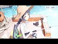 Miyu &quot;Summer Ver.&quot; 2D Live Background (Blue Archive)