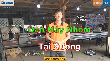 Đà Nẵng | Dàn Máy Làm Nhôm Xingfa Lắp Đặt Thực Tế Tại Xưởng 2019