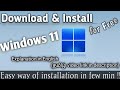 How To Install Windows 11 English Windows 11 OS Installation Today S Encyclo Techno Tips mp3