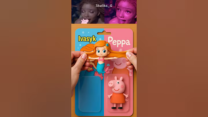 Unboxing Ariel x Peppa pig #peppapig #ariel