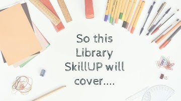 Library SkillUP: Searching