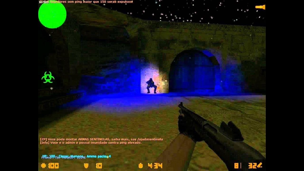 Cs 1 6 zombie mod z botami youtube