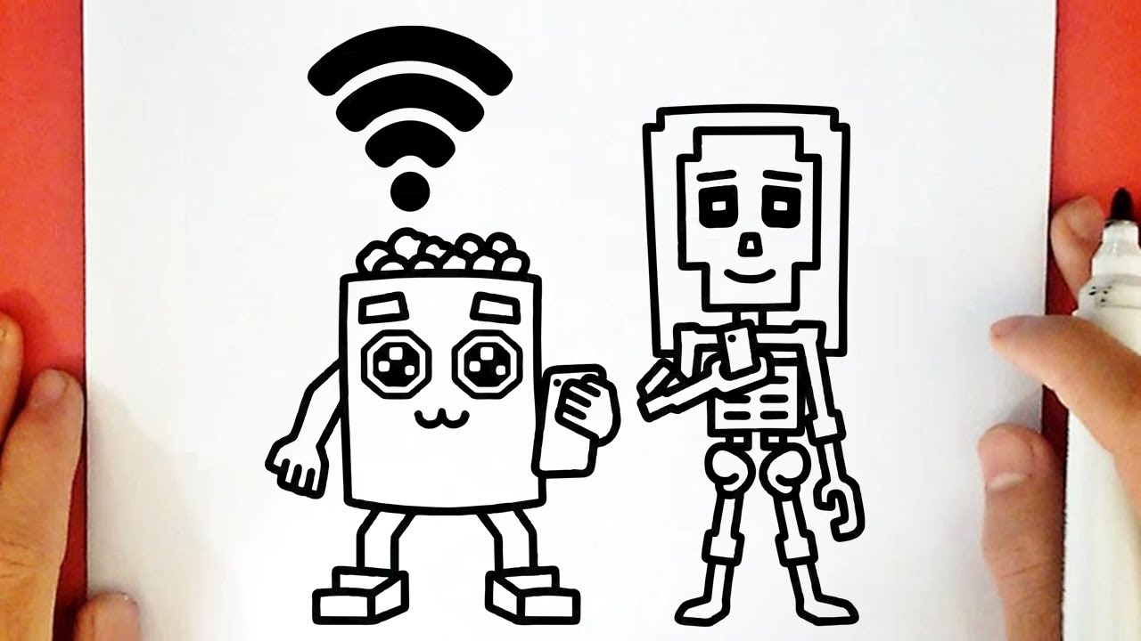 How to Draw LOS MOBILIS | STEAL A BRAINROT (Roblox Tutorial)