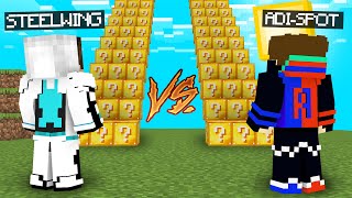 Ultimate Lucky Block Staircase Challenge In Minecraft...