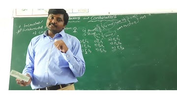 Permutations & combinations  part 1, maths-IIA