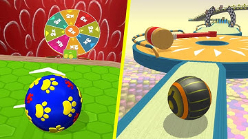 Going Balls Vs Action Balls All Levels Gameplay Android iOS #372