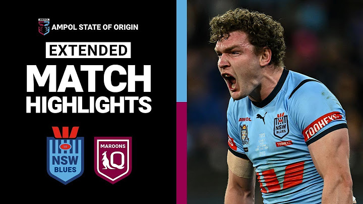 2024 State of Origin Highlights | Blues v Maroons | Game 2 | Extended
