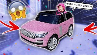 Baby Sister Surprised with Dream Car | FamousTubeKIDS