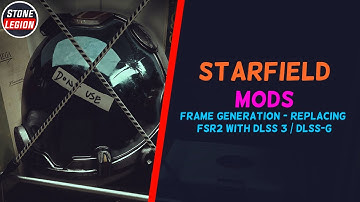 Starfield Mod: Frame Generation - Replacing FSR2 with DLSS 3 / DLSS-G - Insane FPS Increase!