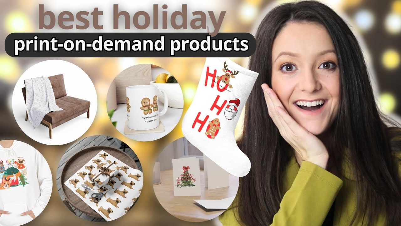 How To Create Print-On-Demand Holiday-Themed Products Step-by-Step