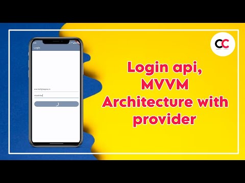 Part - 6 | Flutter  MVVM Architecture with provider | LogIn API | Post API | Tutorial in Hindi/Urdu