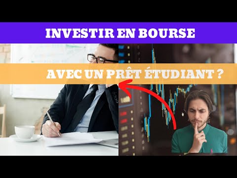 Investir en bourse.. avec un prêt étudiant à rembourser ?