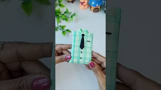 Father's Day gift ideas /easy paper craft /gift wrapping #trending #viral #shorts