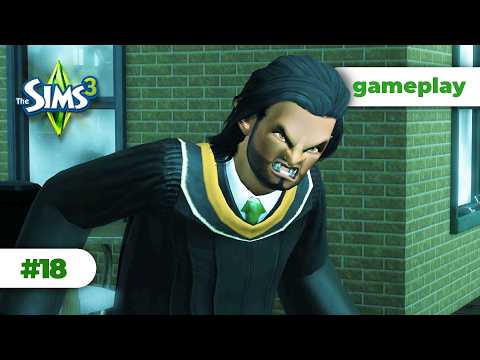 FULL MOON DAY AT UNIVERSITY 😨 | THE SIMS 3 UNIVERSITY LIFE - EP.18
