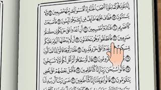 Шейх Махмуд Халиль Аль-Хусари | Учебное чтение Корана  68 Сура Аль Калам Письменная трость