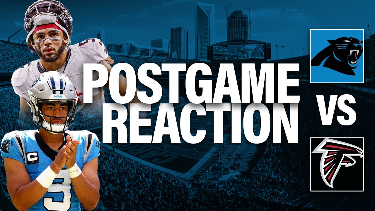 Panthers DESTROY Falcons 34-3 in Week 2 Win | LIVE Postgame Reaction with Jonathan Stewart