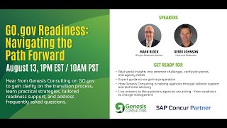 Player Profile GO.gov Readiness - Navigating the Path Forward