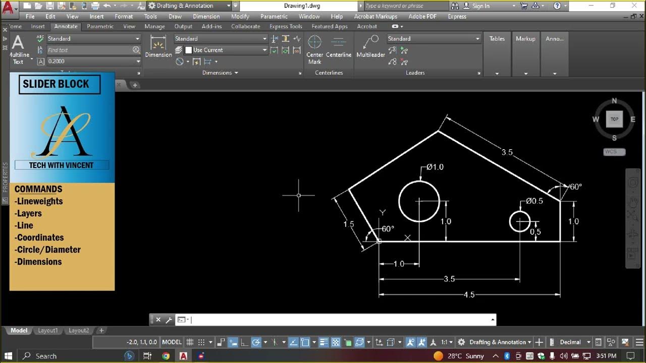 Mastering The Slider Block in AutoCAD A StepbyStep Tutorial for