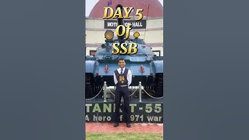 Day 5 of SSB || NDA Abhilasha || #shorts #nda #army #ssbinterview #armylover