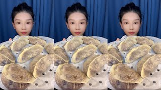 🍲 Epic Dumpling Mukbang 🥟✨ | Crispy Fried + Soft Steamed Dumplings | Tasty Eating Show Experience 😍 screenshot 3