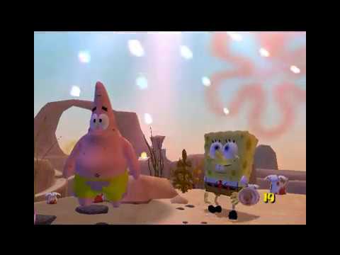 Spongebob Squarepants Movie Game Rub a Dub Dub Slip Slide in The Tub Time Challenge