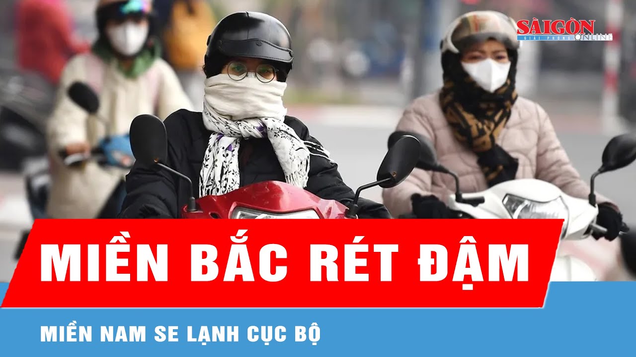 Miền Bắc rét đậm, miền Nam se lạnh cục bộ - YouTube