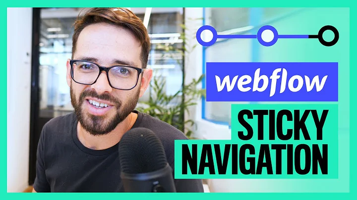 Sticky Navigation and Progress Bar with Webflow