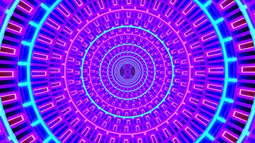 Abstract Neon Lights Animated VJ Loop Background Video - neon abstract Copyright free Motion VJ Loop