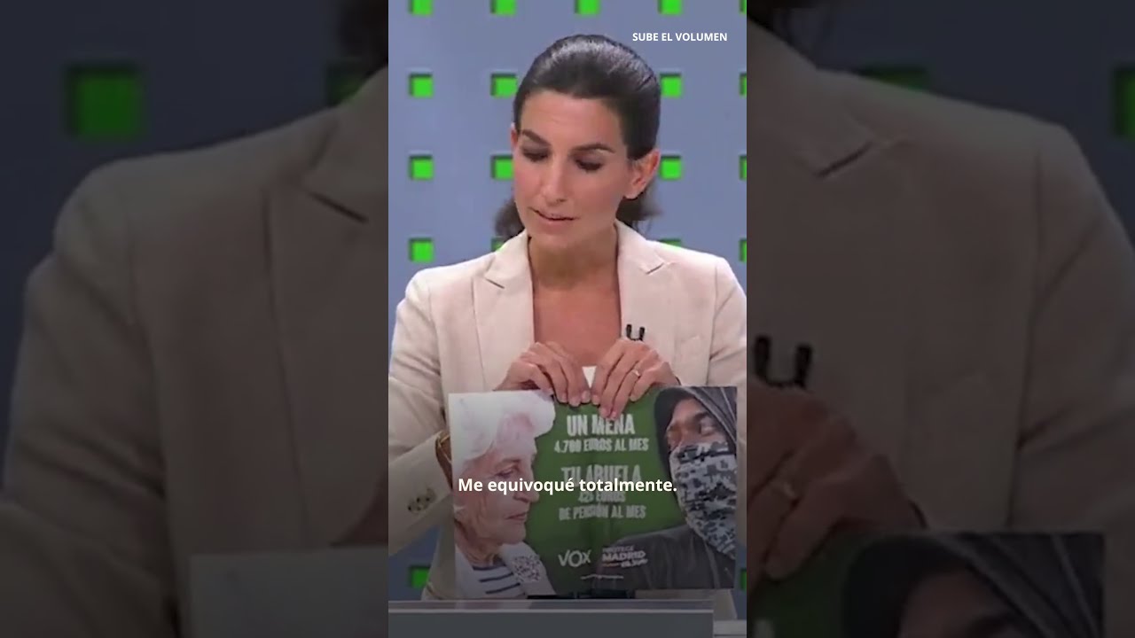 Rocío Monasterio rompe su pol?(C)mico cartel sobre el gasto en 'menas'