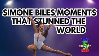 Simone Biles. Unforgettable Top 5 Career Moments of an Olympic Icon