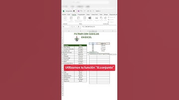 COMO FILTRAR DATOS EN EXCEL CON CASILLAS
