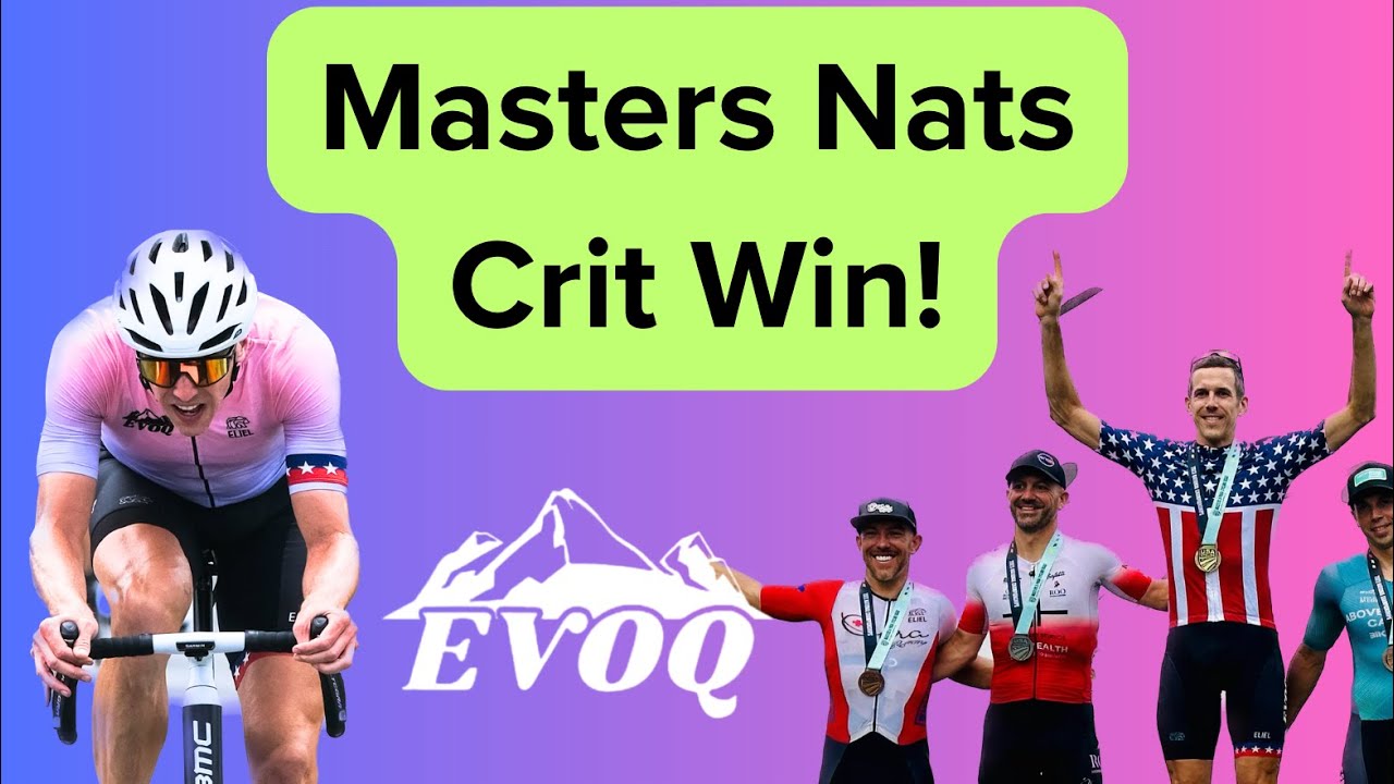 Masters Road Nationals: Poorly Executed Road Race and Criterium Win!