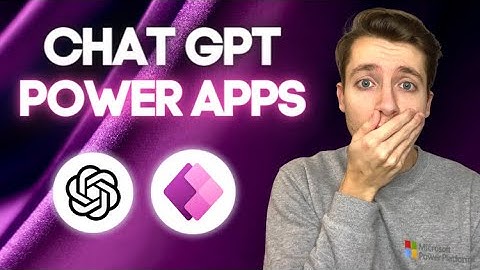 Chatting GPT with Power Apps... that