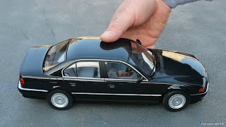 Career Overview 1:18 BMW 740i E38 - KK-Scale [Unboxing]