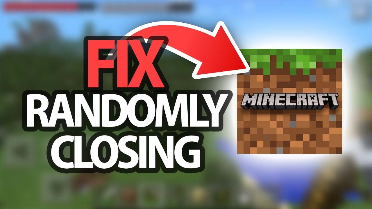 How To Fix Minecraft Mobile Randomly Closing | Step By Step - YouTube