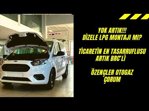 Yok Artık Dizele Lpg Montajı mı?              Ford Courier 1.0 ( LPG’li ) - BRC SDİ2 Montajı.