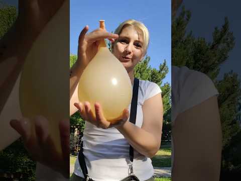 Balonu Suyla Şişirdik