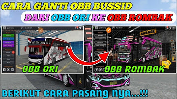 Cara pasang/ganti obb bussid bagi pemula || Terbaru