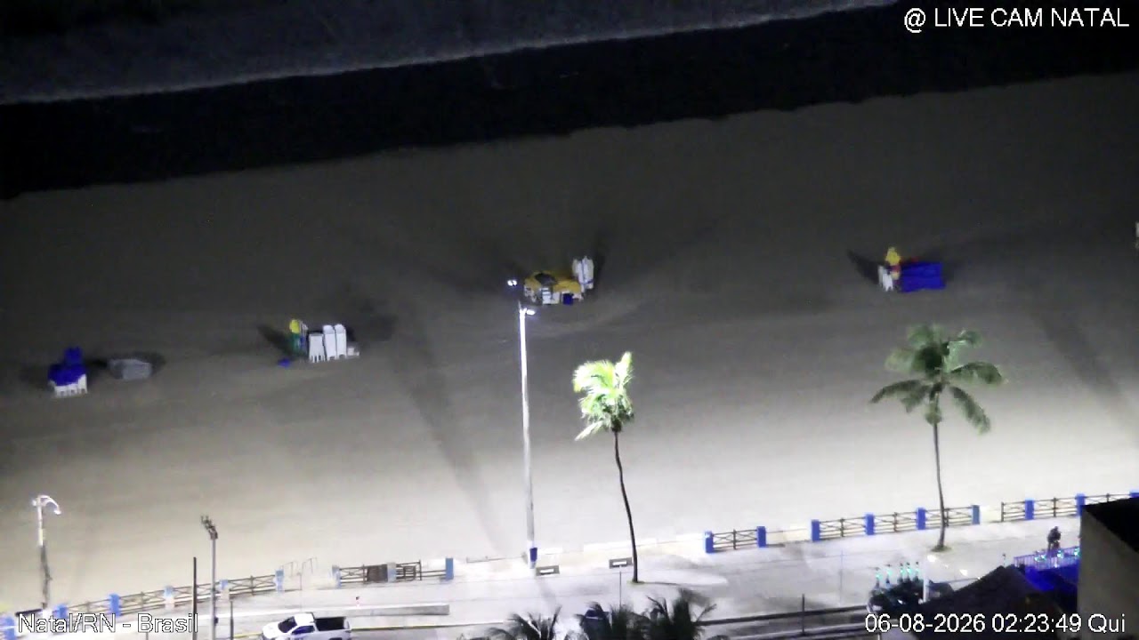 Ponta Negra Beach Live – Natal, Brazil live camera thumbnail
